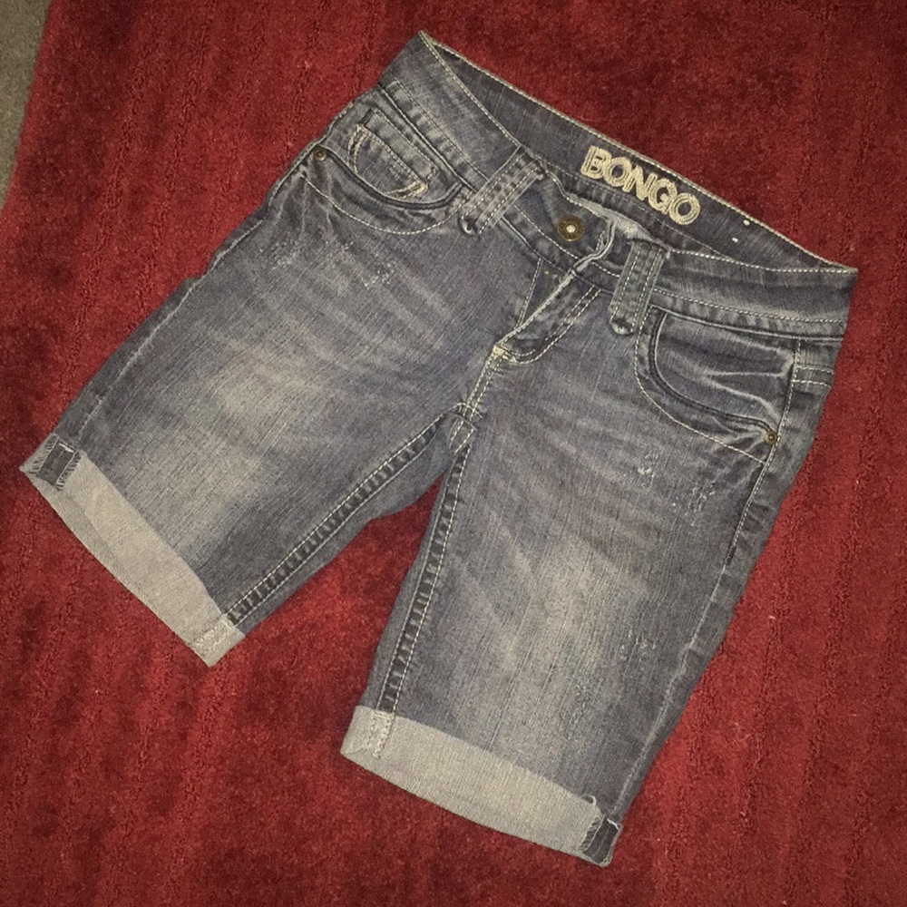 Blue jean shorts. Size 3.